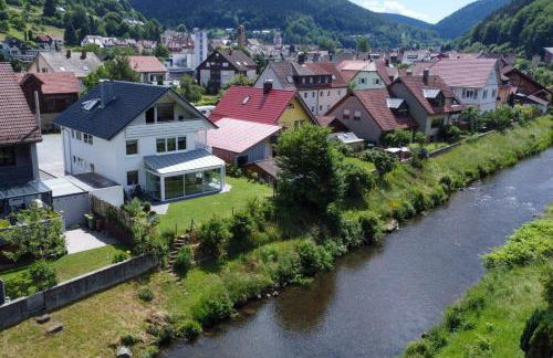 Ferienwohnung am Enzufer mit Wintergarten Bad Wildbad im Schwarzwald - Foto 39