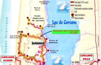 Maison piscine 4 ch Carcans Médoc Bassin Arcachon - Foto 46