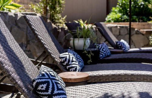 Resort style back yard heated pool and spa - Foto 52