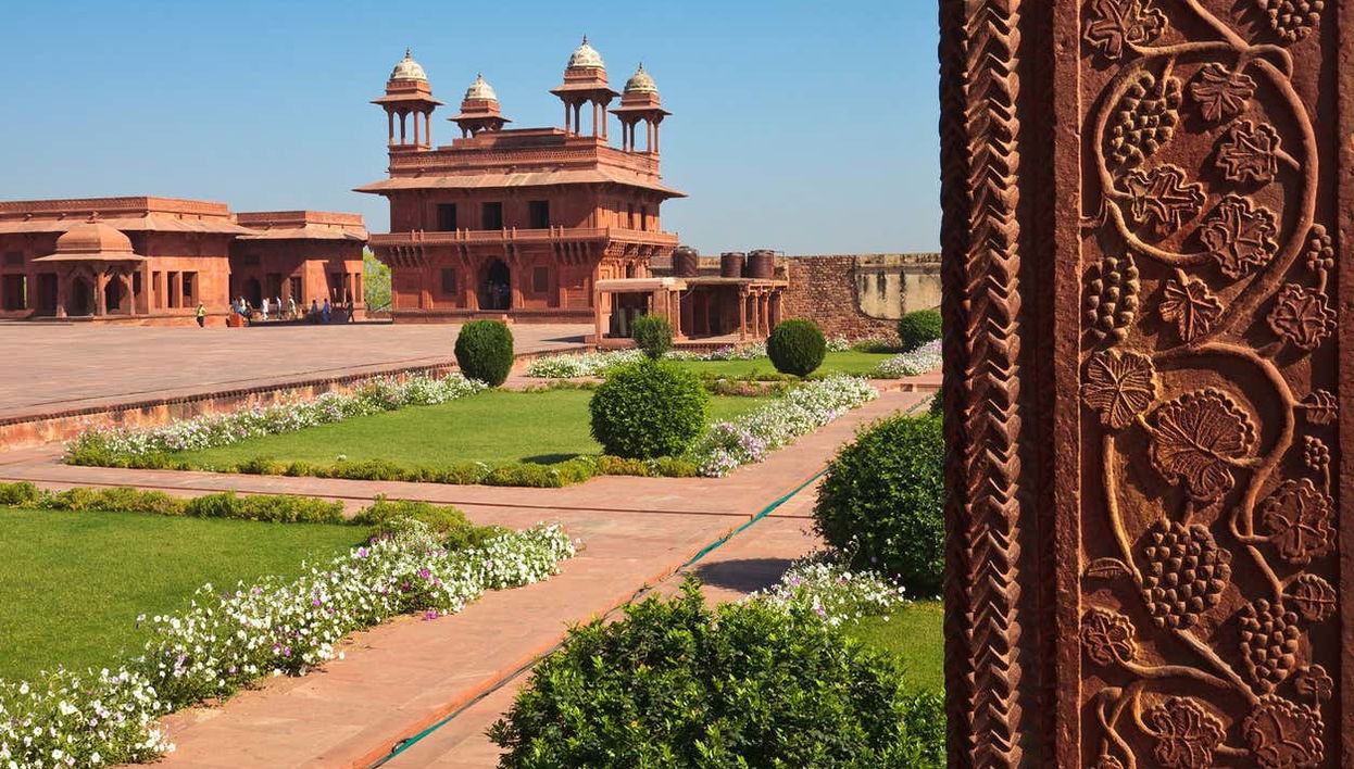 Visite de la ville fantôme de Fatehpur Sekri
