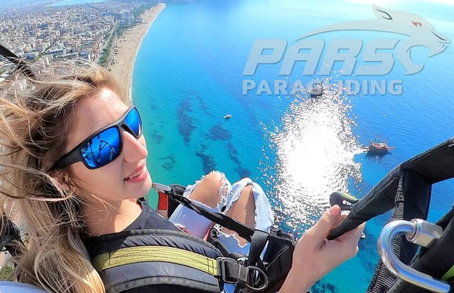 Parapendio in tandem ad Alanya con piloti con licenza professionale - Foto 7