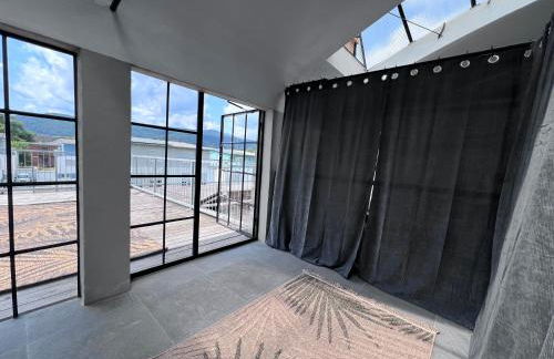 Neu! UPPER ROOM Industrial Loft Domizil mit Dachterrasse & Ausblick - Foto 23