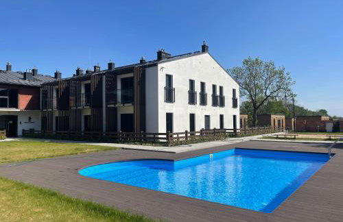 Blue Waves Apartament Trzęsacz z podgrzewanym basenem - Foto 21