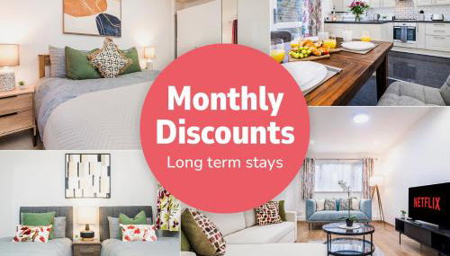 3 BDR House near East Croydon Rail Station - Foto 1, wardrobe