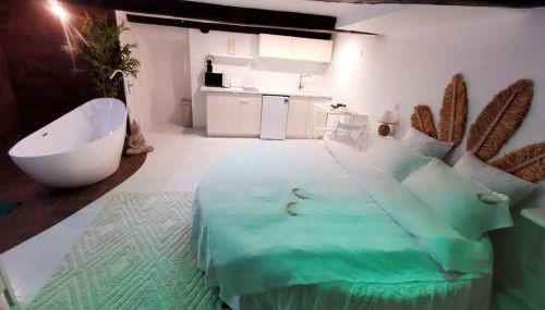 Studio équipé avec Lit rond / baignoire ilot / Table massage Aux Arcs - Foto 3