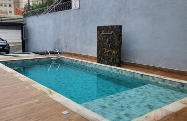 Sobrado novo e lindo com piscina - Foto 6