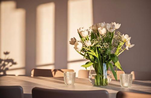 GUT KLETKAMP "Mühlenhof 4" - Ruhige Ferienwohnung mit 3 Schlafzimmern I Terrasse mit See- & Naturblick I Gemeinschaftsgarten I 15 Min zur Ostsee I Küche I Parkplatz I Waschmaschine I WLAN - Foto 26