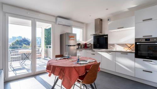 AZALEE - Parking gratuit - Terrasse couverte - Proche transport - Tout équipé - Photo 2, dishwasher, pet friendly, minibar