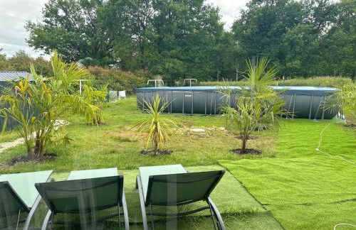 Maison moderne au calme avec billard, jacuzzi, bain à remous, piscine, Babyfoot - Foto 33