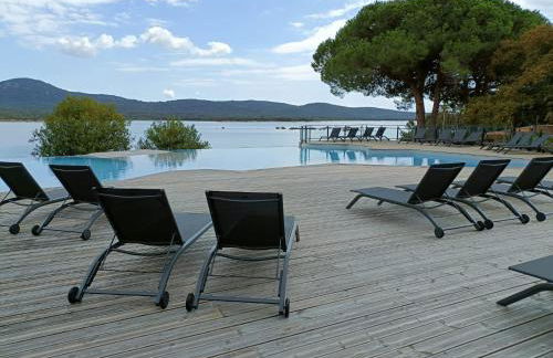 Appt neuf 2-4 pers avec loggia - Piscine chauffée - Bord de mer - Corse du Sud- Bonifacio - Foto 25