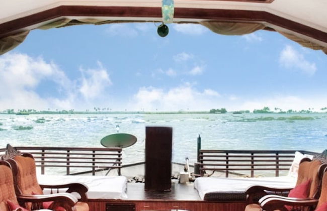 GuestHouser 3 BHK Houseboat 9f4e - Foto 1