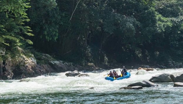 Making our way down the river