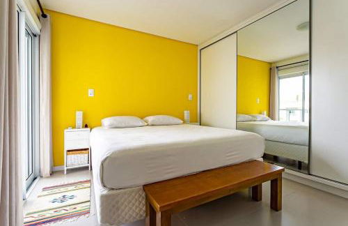 Apto 2Q e churrasq. 800m da praia de Jurerê SGA202 - Foto 17