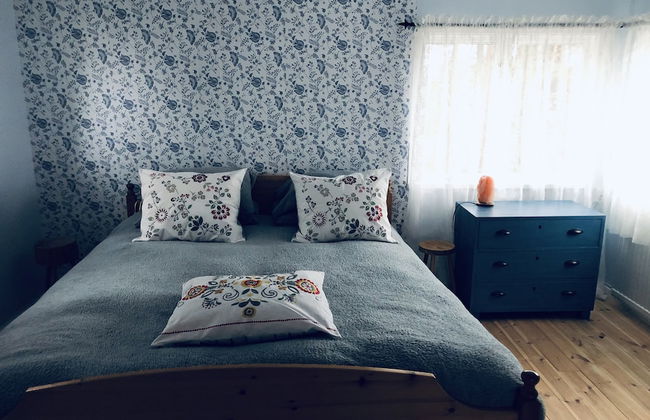 Liljekonvalj Cottage Overlooking the River Sauna - Foto 2