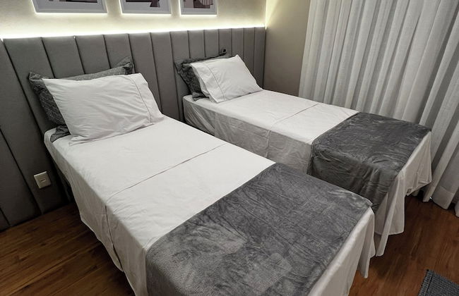 Duplex Leblon com Garagem Vista Cristo - 2 Quartos - Foto 7