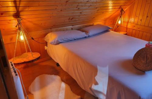 Cabaña de madera especial y acogedora - Foto 59