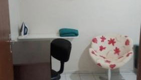Apto 10: sala/cozinha,1quarto(ar e 2 camas)c/garag - Foto 4, furniture, wardrobe
