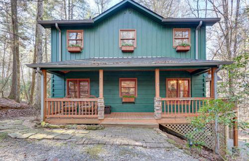 Secluded Cherry Log Cabin with Hot Tub and Swings! - Photo 39