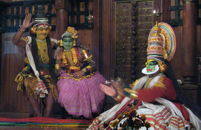 Apresentação de Dança Kathakali - Foto 1