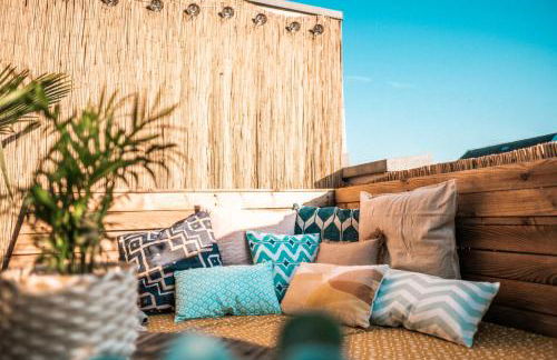 The KAlifornia I stilvoll mit Urlaubsfeeling I Dachterrasse I Klima - Foto 2