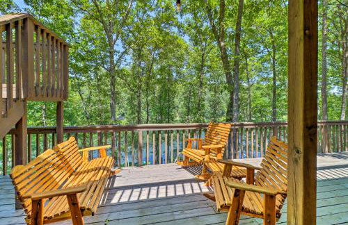 Heber Springs Family Lake House Fire Pit and Decks - Foto 35