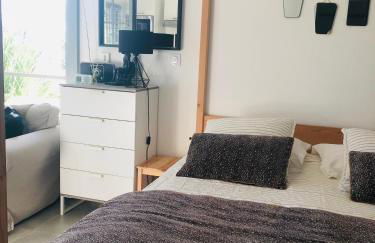 Bel Air Studios-Terrasse couverte-Jardinet-Vue Pont de Normandie-Parking privé - Foto 23