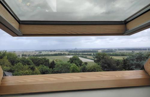 Terrasse du Mont St Michel, vue imprenable, appart cosy proche Mont St Michel - Foto 18