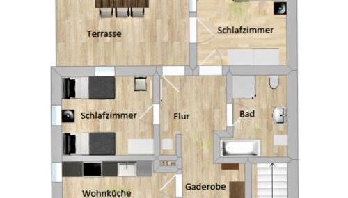 Ferienwohnung am Dorfplatz - Foto 4