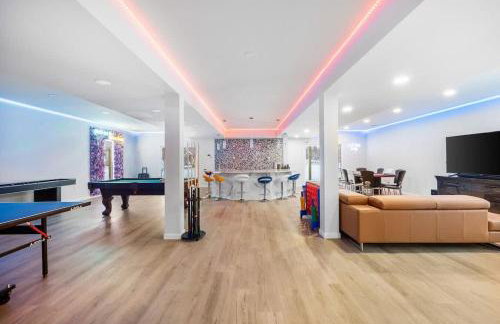 Big Villa 6Bd 7Ba Heated Pool Hot Tub Sauna Big Game Room - Foto 30