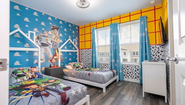 Gorgeous 5Bd Close to Disney With Pool at Windsor Cay 1285 - Foto 2, Habitación