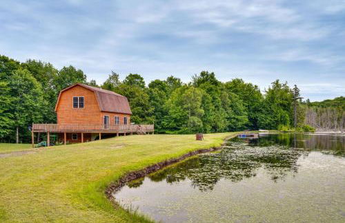 5 Mi to Jay Peak Resort Cabin with Pond Access! - Foto 1