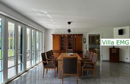 Ferienhaus Villa EMG Gelsenkirchen nah Essen Dortmund mit Pool und Garten für Familien Gruppen bis 21 Personen - Foto 31