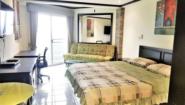 13th Floor sea View Studio - Foto 5, Habitación