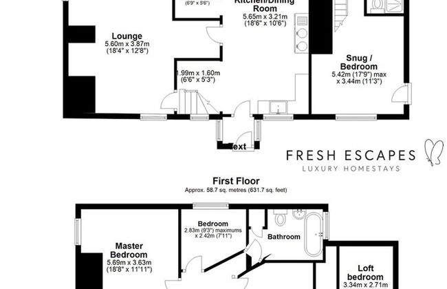 Weeke Brook in Chagford - Foto 34