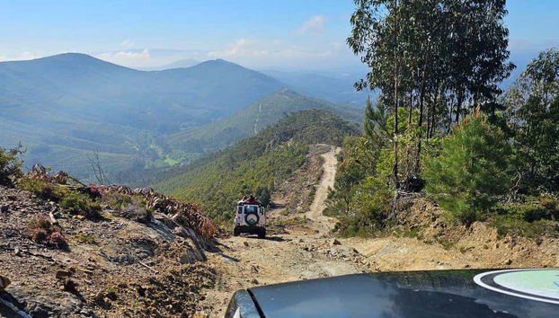 Durante o percurso pelas montanhas