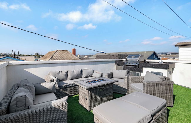 Private Rooftop + Steps to the Beach Chic Design Seaside Style by Avantstay - Foto 38