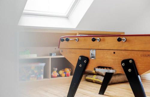 CHEZDAMDAM - la Villa du Thar - plage 300m piscine babyfoot arcade pingpong pétanque - Foto 26