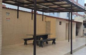 Kitnet Centro Mongaguá Beira Mar - com garagem - Foto 11