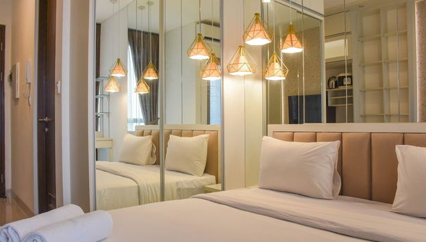 Fancy And Nice Studio At Ciputra World 2 Apartment - Foto 3, Habitación