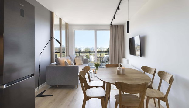 Seastory Brzeźno 2 sypialnie parking plaża by Elite Apartments - Foto 2, Habitación