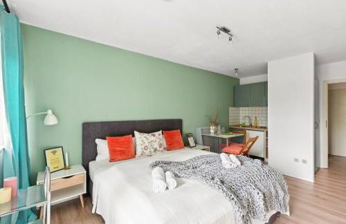 Salí Homes - LM1 cozy studio in Bayreuth with ideal access to A9 - Foto 6