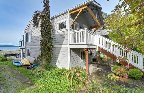Coastal PNW Home on Swimmable Beach with Hot Tub! - Foto 34