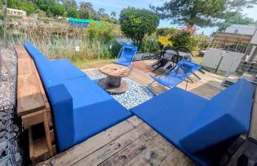 En bord d'eau - charmant Mobil-home climatisé - Cap ferret - Foto 2