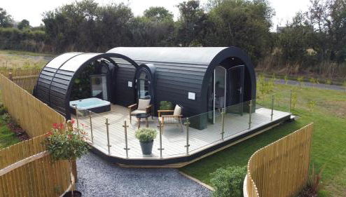 Luxury Glamping Tali Pod Escape with Private HotTub - Foto 1, Garden