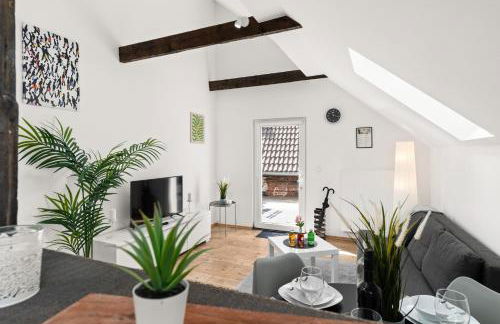 MOLA Apartments-Charmante Ferienwohnung im Herdecke Zentrum für 3 Personen-große Dachterrasse-Grill-Gratis Parken-WLAN - Foto 1