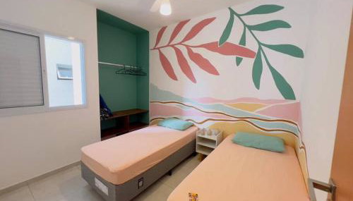 Apê 212 - Piscina, Churrasqueira, 2 Quartos a 600m da Orla Central - Foto 4