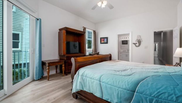 Courageous Beach House Suite D - Foto 2, Habitación