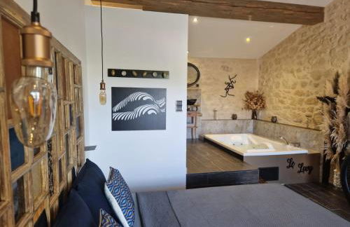 Le Lovy , Studio indépendant avec Jacuzzi - Foto 7