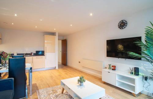 Balcony Waterside 2-Bed Apartment Central Leeds - Foto 18