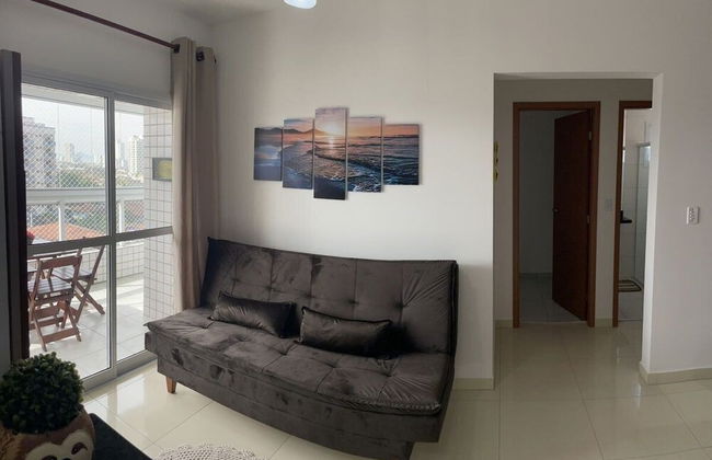 Excelente Apto com piscina em Praia Grande - Foto 8